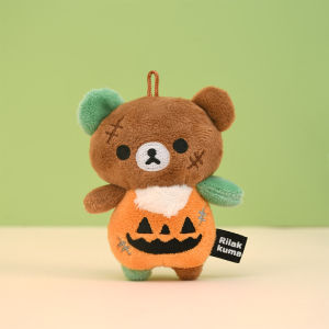 Takara Tomy | Rilakkuma Anime Sang Trọng Búp Bê Móc Khóa Ba Lô Trang Trí Móc Khóa Lông Túi Treo Trang Trí Cho Bé Gái Quà Tặng Sinh Nhật