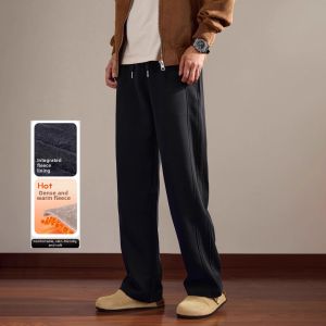 Relaxed Loose Fit Tapered Sweatpants for Men