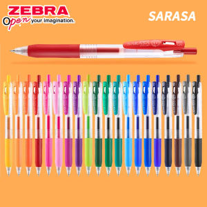 Nhật Bản ZEBRA SARASA JJ15 Bút Gel 0.5mm Dung Tích Lớn Nhanh Khô Màu Kawaii Trường Văn Phòng Phẩm Nghệ Thuật Tiếp Liệu Để Viết