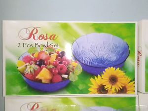 Set Mangkok Kaca Rosa: Mangkok Kaca untuk Kerajinan & Penyajian
