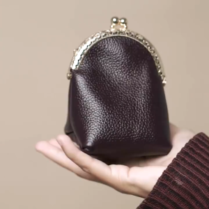 Mochi M Pouch Dompet Koin Kulit Geniune Leather Lecari