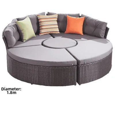 ST MIRREN | Luxurious Outdoor Rattan Sofa Set