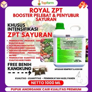 Pupuk Topfarm / Obat Semprot Zpt Sayuran / Nutrisi Ab Mix Sayuran Daun / Pupuk Cair Untuk Tanaman Sayuran / Pupuk Untuk Tanaman Sayuran / Pupuk Untuk Sayuran / Pupuk Zpt Daun Sayuran