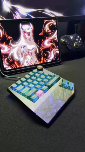 DarkBeacon TMR One-Handed Magnetic Keyboard 0.001mm Precision 8000Hz Rapid Trigger Adjustable Actuation Hot-Swappable for Valorant CS2 Apex