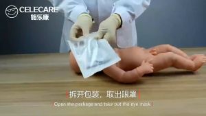 Penutup Mata Fototerapi Bayi Newborn/Masker Anti Cahaya Biru/Aman Untuk Kulit Sensitif