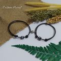 Gelang Couple Magnet Soulmate Bandul Kunci Gembok Isi 2 pcs. 