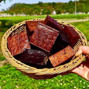 Hand-smoked Bean Curd Snack Chewy Original Salt Flavor