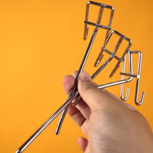 Cantelan / Cantolan / Gantungan / Kaitan Hook Ram Display Stainless Tebal 15cm