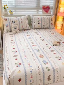 Abraca Dabra 3 ใน 1ผ้าปูที่นอนพิมพ์การ์ตูน ระบายอากาศและอ่อนนุ่มได้และไม่ซีดจาง 3.5 ฟุต 5 ฟุต 6 ฟุต