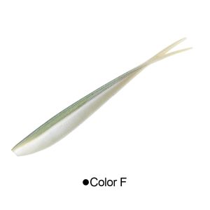 Spinpoler Soft Swimbait Fishing Lures Jerk Shad Minnow Drop Shot Lure Bass Bait Shad Bait 2" 3" 4" for Bass Trout Pike Crappie
