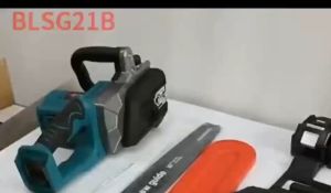 Electric Cordless Chain Saw 12/16 inch Battery Chainsaw Woodworking Cutting Machine Gergaji Elektrik Mesin Potong Pokok