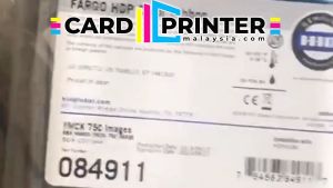 CARDPRINTERMALAYSIA YMCK HID FARGO HDP6600 PRINTER CARD ID COLOUR RIBBON CARTRIDGE INK TONER / KAD ID PRINTER - 84911