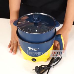 Goto Vibes Electric Pan Panci Listrik Serbaguna Multifungsi 600 W