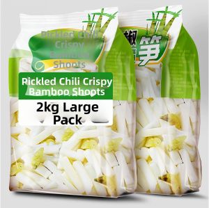 Ready-to-Eat Tender Bamboo Shoots Pickled Peppers