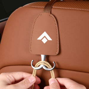 Car Seat Back Hooks Small Storage Hooks for Vehicle Seats Rear Storage Alloy Material Car Interior Accessories GoodChuBi