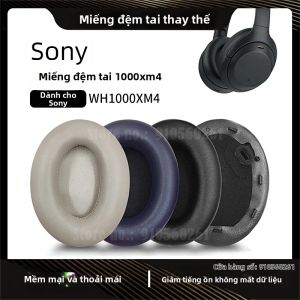 Miếng Đệm Tai Thay Thế Sony WH-1000XM4 Bộ Phận Sửa Chữa Tai Nghe Bằng Bọt Nhớ Mềm Để Cách Ly Tiếng Ồn Và Tạo Sự Thoải Mái