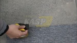 18M Caution Tape Safety Striped Barricade Tape PVC Adhesive Warning Tape Mark Work Factory Safety