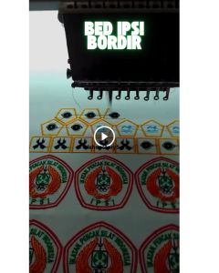 Bed Ipsi Bordir / Bed Bordir Lambang Ipsi