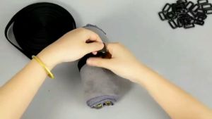 5/10M Velcro Cable Ties Wire Organizer Velcro Straps Tape Reusable Strong Adhesion Self Adhesive Fastener Tape Magic Hooks Loops Adjustable Fastening Hook and Loop Straps with 25 Buckles Free Cut Length Cord Straps for Sewing and Cable Wire Management