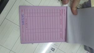 Receipt Resibo With Carbon 2x25pages High Quality Paper - DUPLICATE AND TRIPLICATE AVAILABLE - OFFICE BUSINESS RESTAURANT DELIVERY STORE