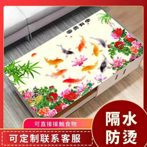 Tấm Trải Bàn PVC Dày Chống Thấm Nước Chống Dầu Chống Bỏng Tấm Trải Bàn Trà Hình Chữ Nhật Tấm Trải Bàn Ăn Tấm Trải Bàn TV