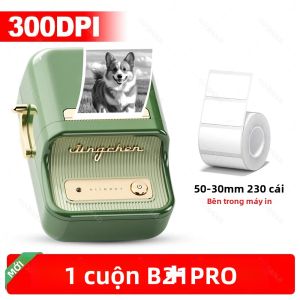Niimbot B21 B21PRO Mini Máy In Nhãn Dính Không Dây Nhiệt Không Mực Máy In Nhiệt Di Động Cho Hình Ảnh Mã Vạch Giá Nhãn Dán 200/300dpi