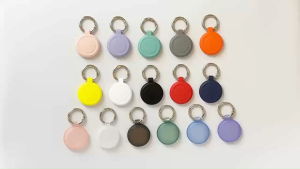 Airtag Case TPU Waterproof Secure Tracker Holder Anti-Lost Shockproof Protective Case for AirTag