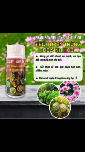 Phân Bón Siêu Tuyến Trùng Rễ Sinh Học Chai 100ml - Phân Bón Vi Lượng TT-CUP 06