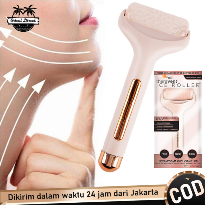 Face Ice Roller Beauty Facial Massage Ice Roller Alat Pijat Wajah Skin Tighten Anti-Wrinkles Pain Relief Skin Care Tools