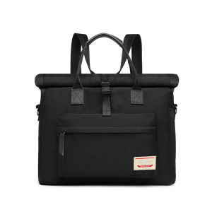 Smallant Fashion Wanita Tas Laptop Scalable Kapasitas Tas Tangan untuk 13 14 15 Inch Notebook Bahu Messenge Tas Variabel Ransel