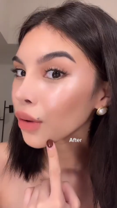 Jelly Highlighter Stick Watery Glowing Long Lasting Brighten Skin Tone Smooth Face Makeup