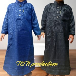Gamis sultan premium jubah embos anak laki laki usia 1-14 tahun
