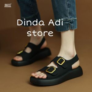 Erdete sepatu wanita flatshoes sakura model terbaru 2022 warna hitam ukuran 37-40