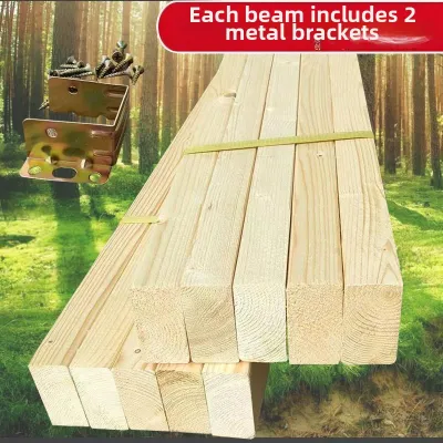 Thickened Fir Bed Slats Beam Support