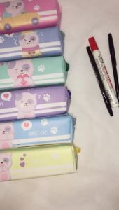 COD Kotak Pensil Motif Good Food Unik Tempat Pensil Zipper Printing