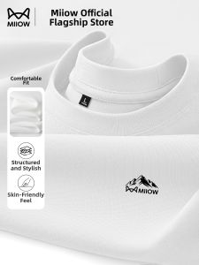 MiiOW | Crew Neck Quality Heavy Cotton T-Shirt