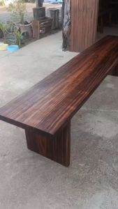 เก้าอี้ไม้พฤกษ์แผ่นเดียว ม้านั่งสนาม ม้านั่งยาว ม้านั่งไม้ เก้าอี้ไม้ เก้าอี้ยาว ม้านั่งกลางแจ้ง เก้าอี้สนาม Bench Chair Wood