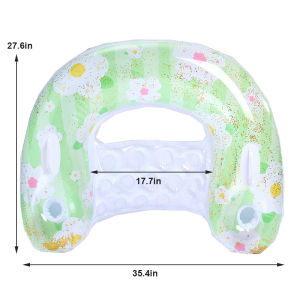 Inflatable Pool Float Swim Mattress Water Hammock Air Mattress Adult Swim Tube Swim Accessory Summer Water Sport Swim Float 