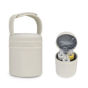 Bottle bag waterproof breast pump kettle mother and baby travel bottle storage bag