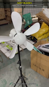 BOSCA 1 Year Warranty Solar Fan & Light Multi-Functional Ceiling Fan Light Stand Fan Remote Control BLH-317 BLH-321