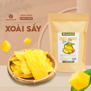Xoài sấy dẻo không đường TANU NUTS túi 400g trái cây sấy tốt cho người ăn kiêng bà bầu