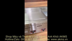 Bếp chiên đa năng kết hợp chiên nhúng và chiên phẳng dùng Gas model cao cấp ASQ-760