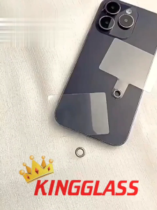 VR~ ( 10Pcs ) Kingglass GC-11 Gantungan Casing HP Plastik Mika Bening Universal / Cantolan Holder Phone Chain Transparan Konektor Case Hp Kartu Kecil