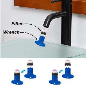 Faucet Aerators Water Saving Faucet Tap Nozzle M16.5-24mm Thread Replaceable faucet thread adapter Bathroom Parts Tool