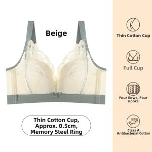 LOVE ESTEEM | Adjustable Push-up Side Support Thin Lace Bra