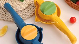 Heavy Duty Manual Hand Juicer Press | Rotatable Squeeze Filter Kitchen Tool | Dual-Action Citrus Press | No Pulp or Seeds | Lemon Lime Orange Juicer | Max Extraction Fruit Squeezer