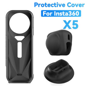 Screen Protector + Lens Cap for Insta360 X5 Film Screen Cover Silicone Lens Guards Protective Case For Insta 360 X5 Accessories