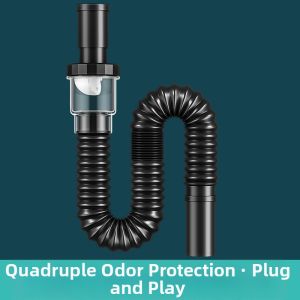 SUNINLIFE | Anti-odor Drain Pipe For Washbasin