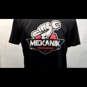 BAJU KAOS DISTRO MEKANIK INDONESIA