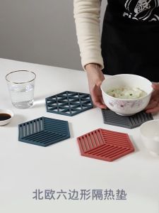 Tatakan Gelas Piring Mangkok - Alas Anti Panas Bahan Silicone